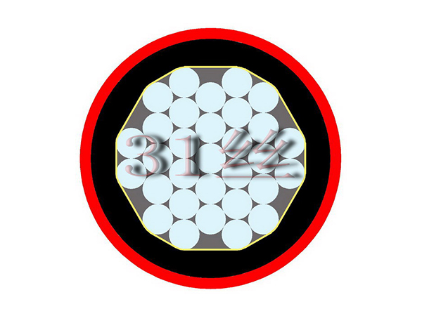 擠包護(hù)層扭絞型拉索